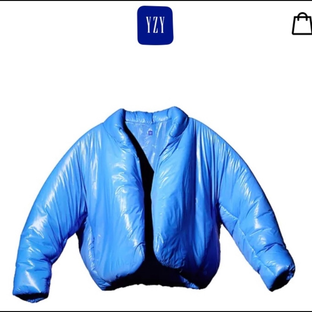 💥Yeezy X Gap Blue Puffer Jacket 💥
